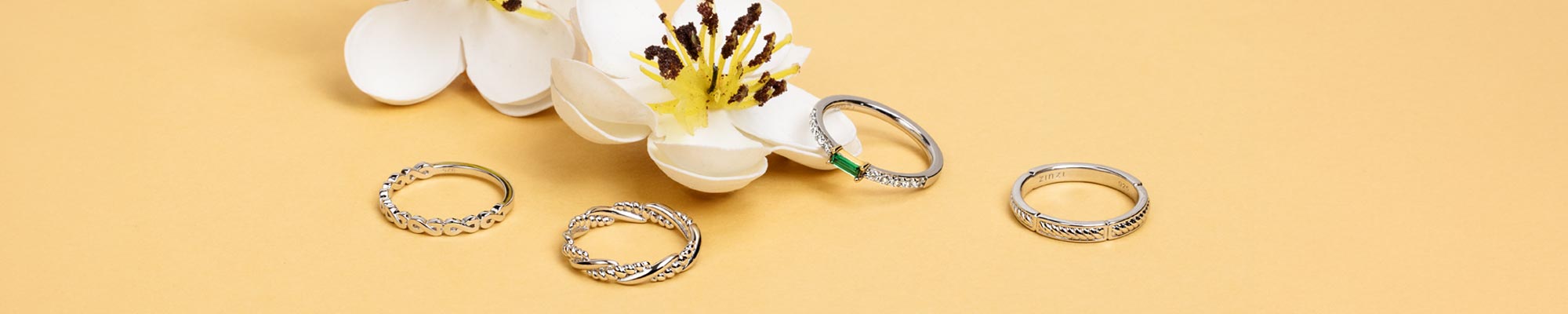 Zilveren ringen