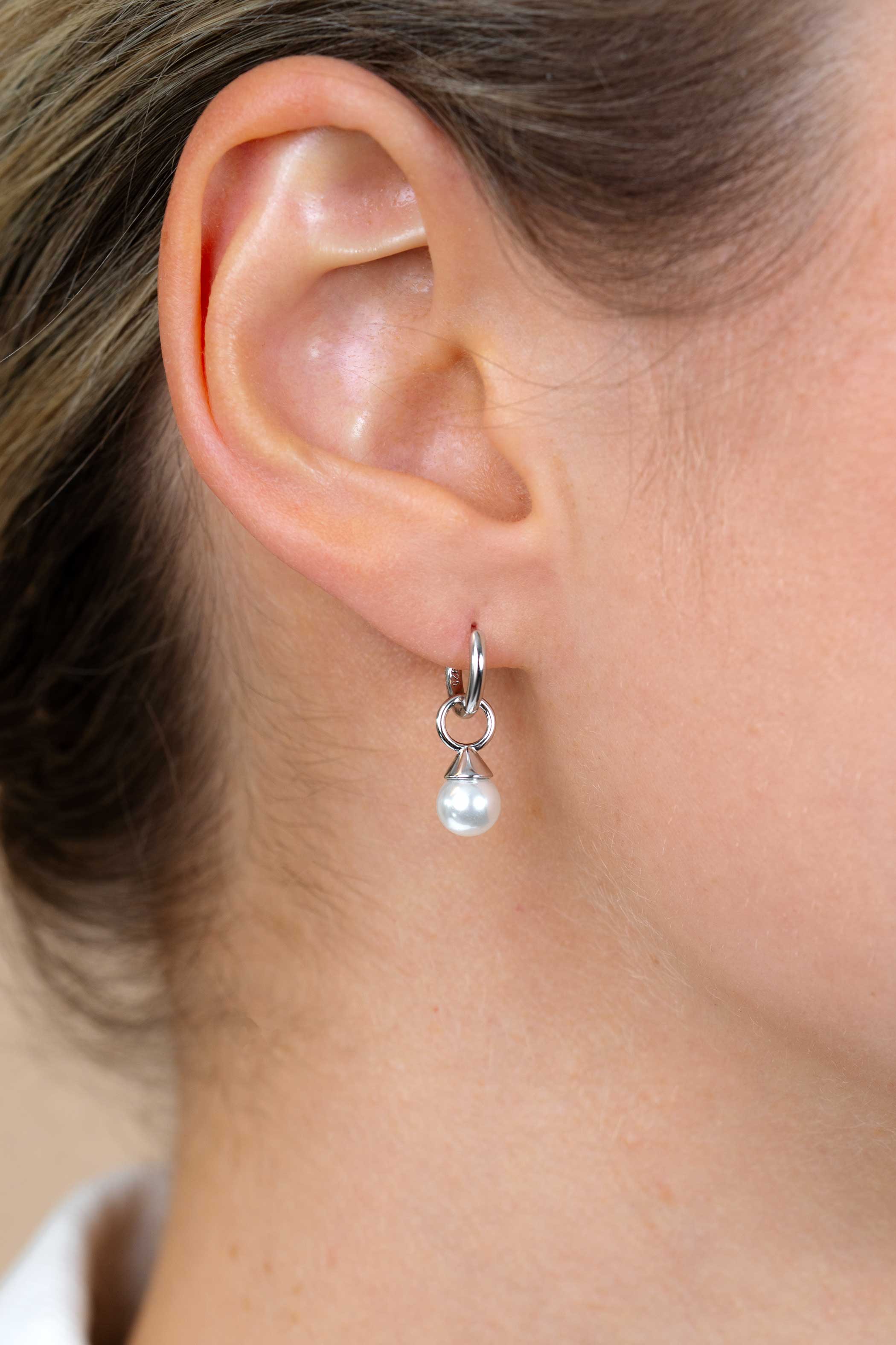 ZINZI zilveren luxe oorringen glad 10x2mm ZIO2261