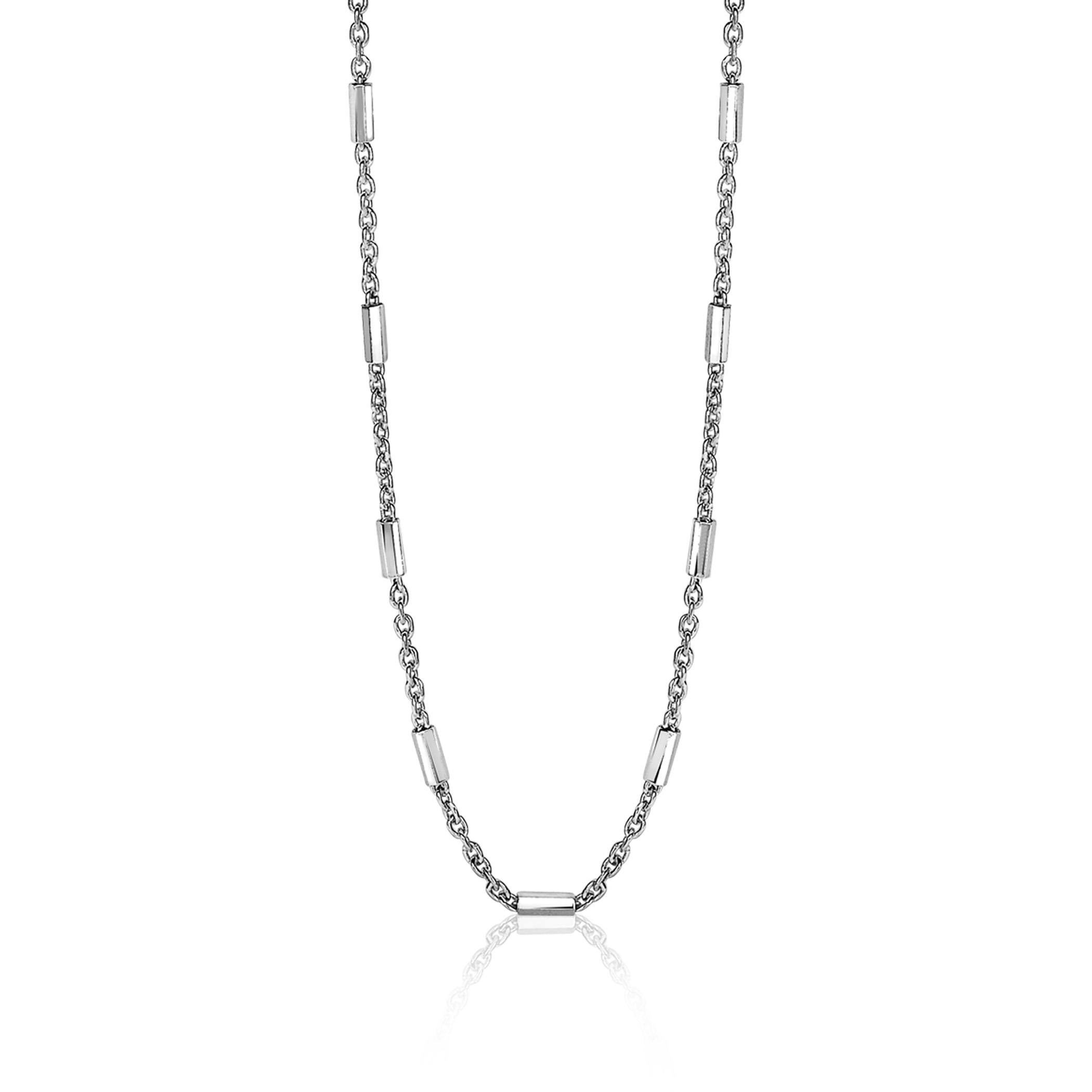 ZINZI zilveren fantasie collier 41,5-45cm ZIC1648