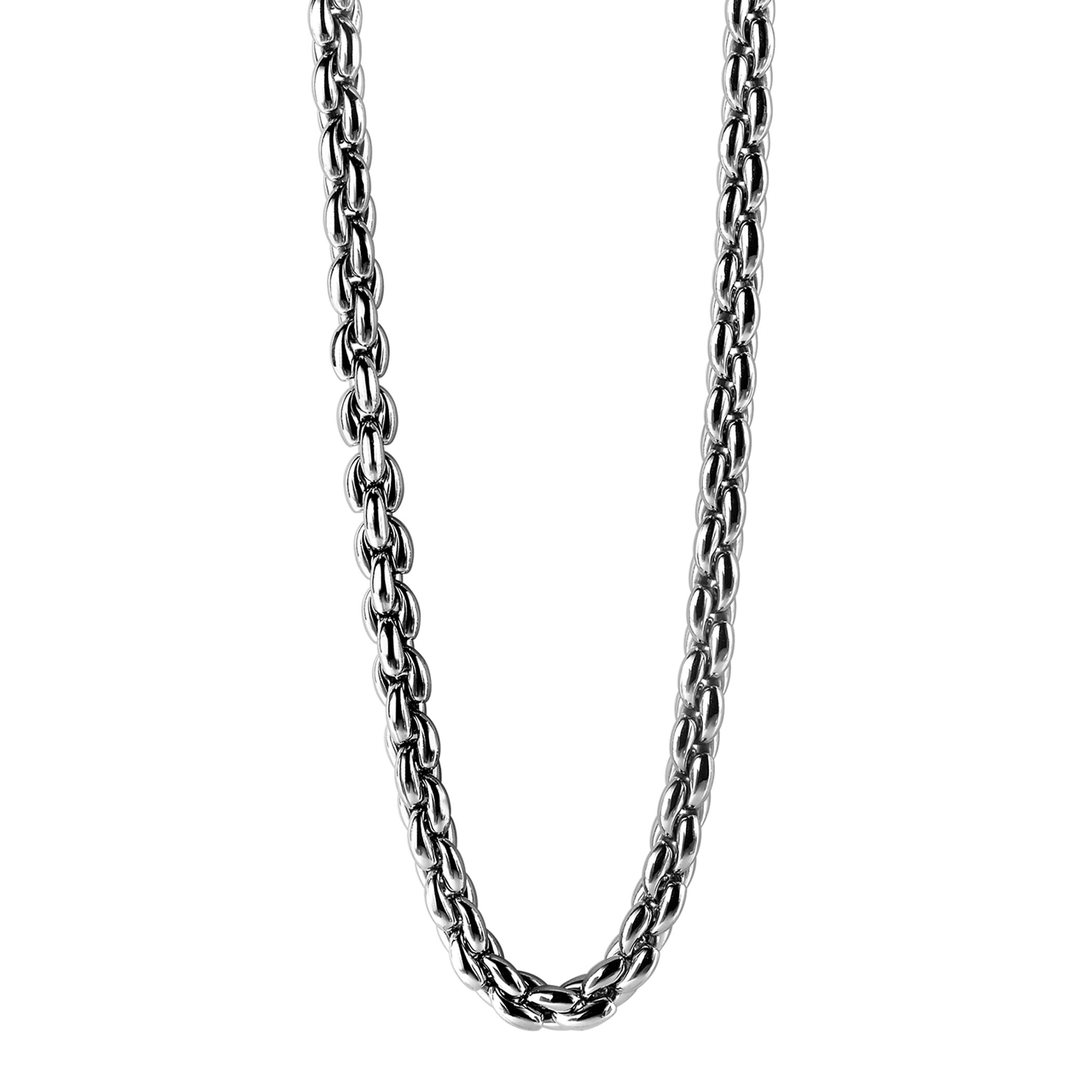 Zinzi zilveren schakel collier 43cm ZIC1205 