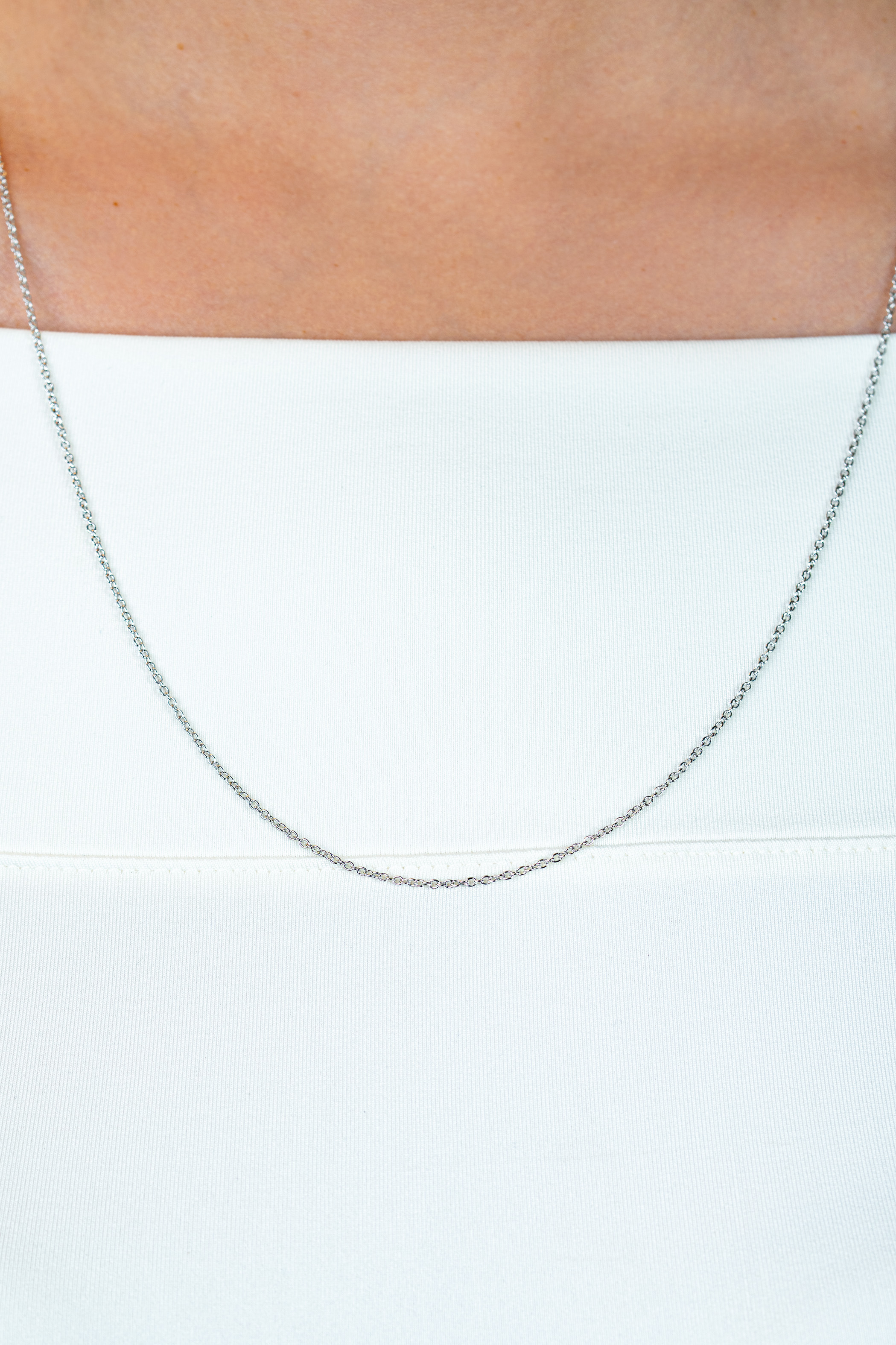 42cm ZINZI zilveren anker ketting ZILC-A42
