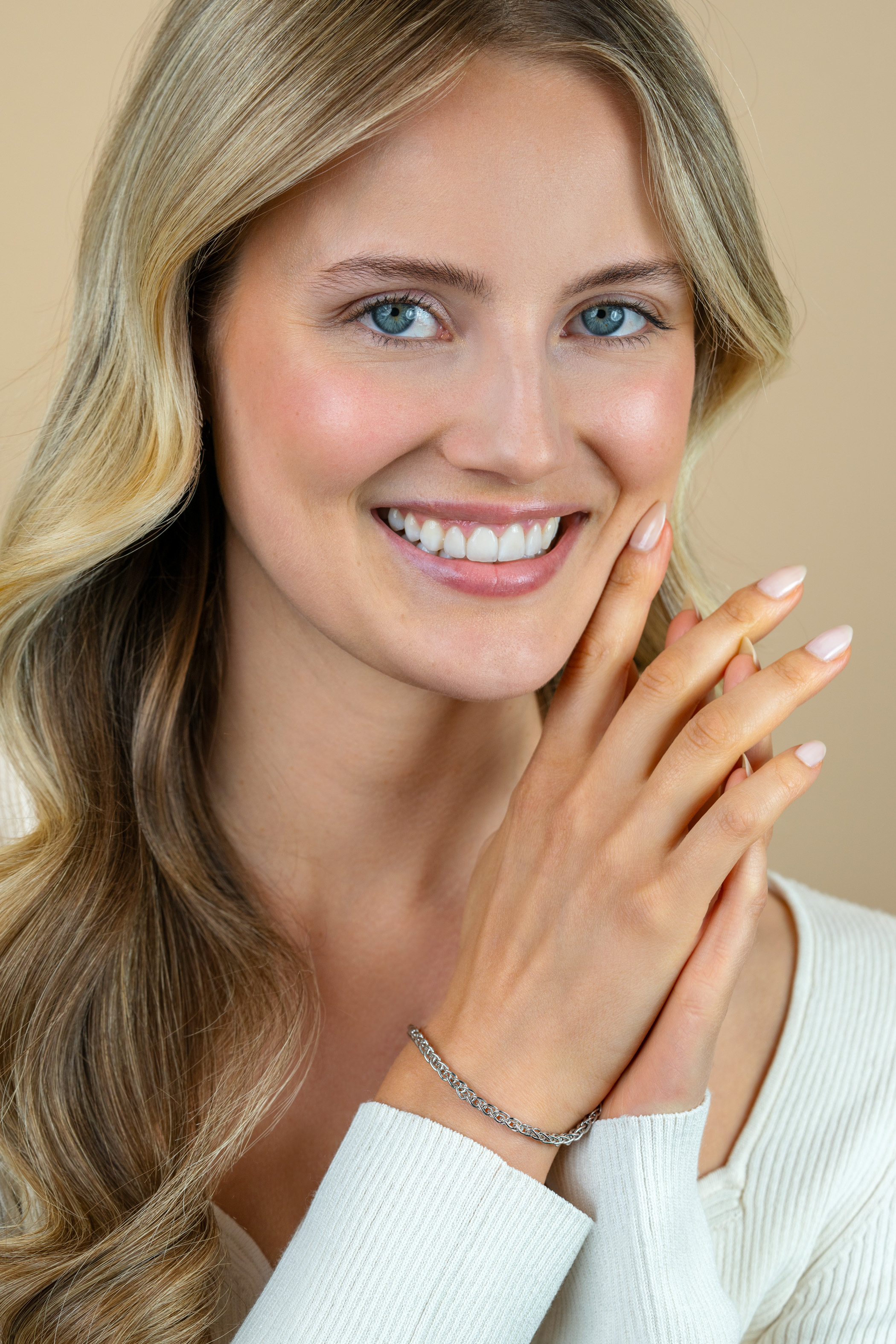 ZINZI zilveren palmier armband 3,5mm ZIA1260
