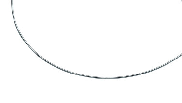48cm Zinzi zilveren omega collier 1mm breed ZIOM1-48