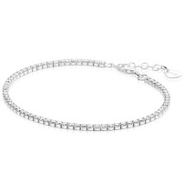 ZINZI zilveren tennis armband 2,1mm breed met rijzetting witte zirconia's ZIA2891