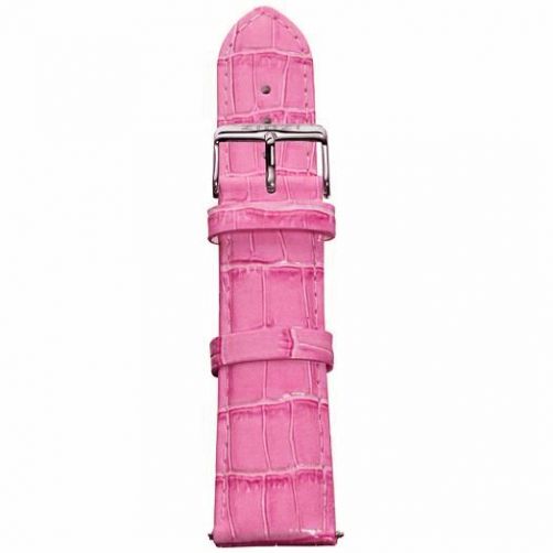 Zinzi leren horlogeband fuchsia roze UNOBAND9 