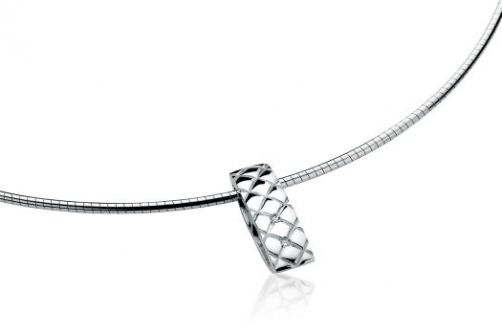 ZINZI DIAMONDS zilveren hanger diamant wit ZDH48