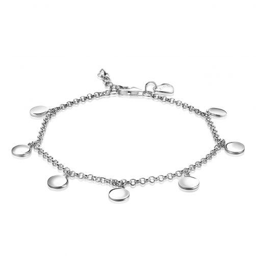 ZINZI zilveren armband rondjes ZIA1484