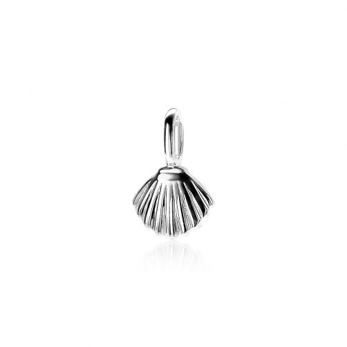 ZINZI zilveren hanger schelpje ZIH2062