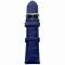 Zinzi leren horlogeband blauw UNOBAND1 