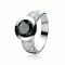 ZINZI zilveren ring zwart ZIR213Z