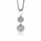 ZINZI zilveren hanger 26mm ronde vormen witte zirconia's ZIH1973