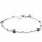 ZINZI zilveren armband rond zwart 19-21cm ZIA1551