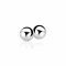 ZINZI zilveren oorstekers glad bol 8mm ZIO716