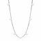 ZINZI zilveren fantasie ketting hart 40-45cm ZIC1677