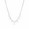 ZINZI zilveren collier 43cm rondjes ZIC1484