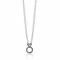 Zinzi wit lederen collier 90cm ZIC846 