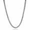 ZINZI zilveren schakel collier 5mm breed  43cm ZIC2147