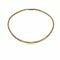 ZINZI strak zilveren collier geel verguld 43cm ZIC681G