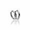 ZINZI zilveren oorringen 15 x 2mm glad met luxe klapsluiting ZIO401
