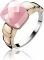 ZINZI zilveren ring rosé verguld roze ZIR1111R