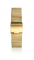 Zinzi stalen mesh horlogeband goudgekleurd 14mm LADYBAND13