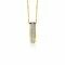 Zinzi Gold 14 karaat gouden hanger diamant wit ZGH90