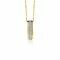 Zinzi Gold 14 karaat gouden hanger diamant wit ZGH90 (zonder collier)