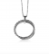 Zinzi zilveren hanger ronde vormen 35mm ZIH1283 (zonder collier)