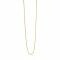 45cm ZINZI zilveren bolletjes ketting geel verguld ZILC-B45G
