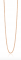 45cm ZINZI zilveren jasseron ketting rosé verguld ZILC-J45R