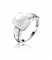 ZINZI zilveren ring wit ZIR1110