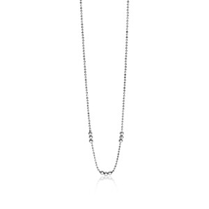 ZINZI zilveren fantasie collier bol 42-45cm ZIC1647