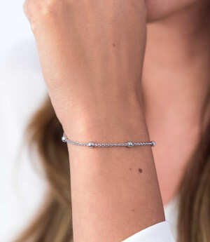 ZINZI zilveren fantasie armband 17,5-20,5cm  ZIA1128 