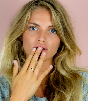 ZINZI zilveren ring geel verguld infinity ZIR1065G