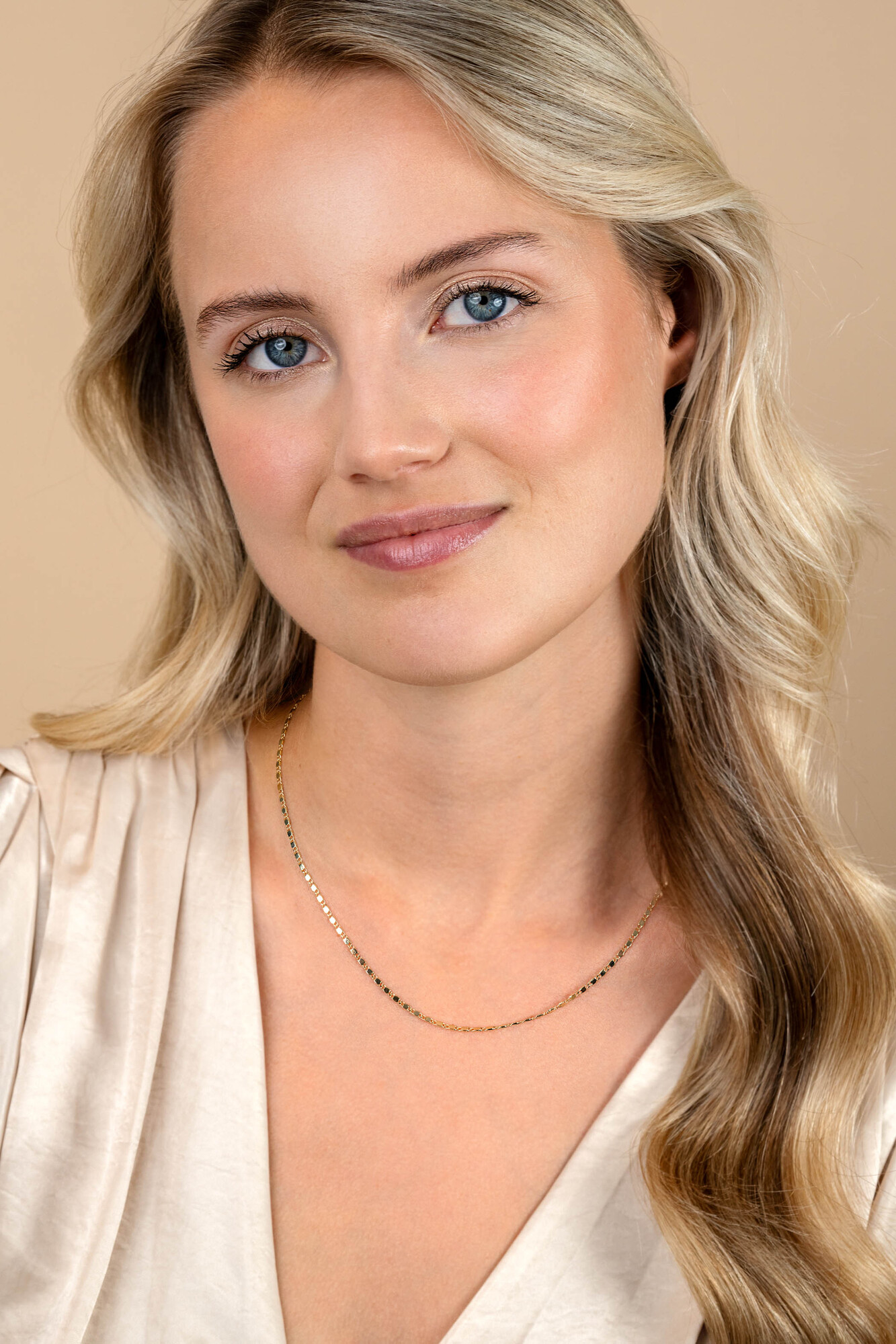 ZINZI Gold 14 karaat gouden massieve ketting met glanzende fantasie plaatjes 1,7mm breed 41-43cm ZGC497