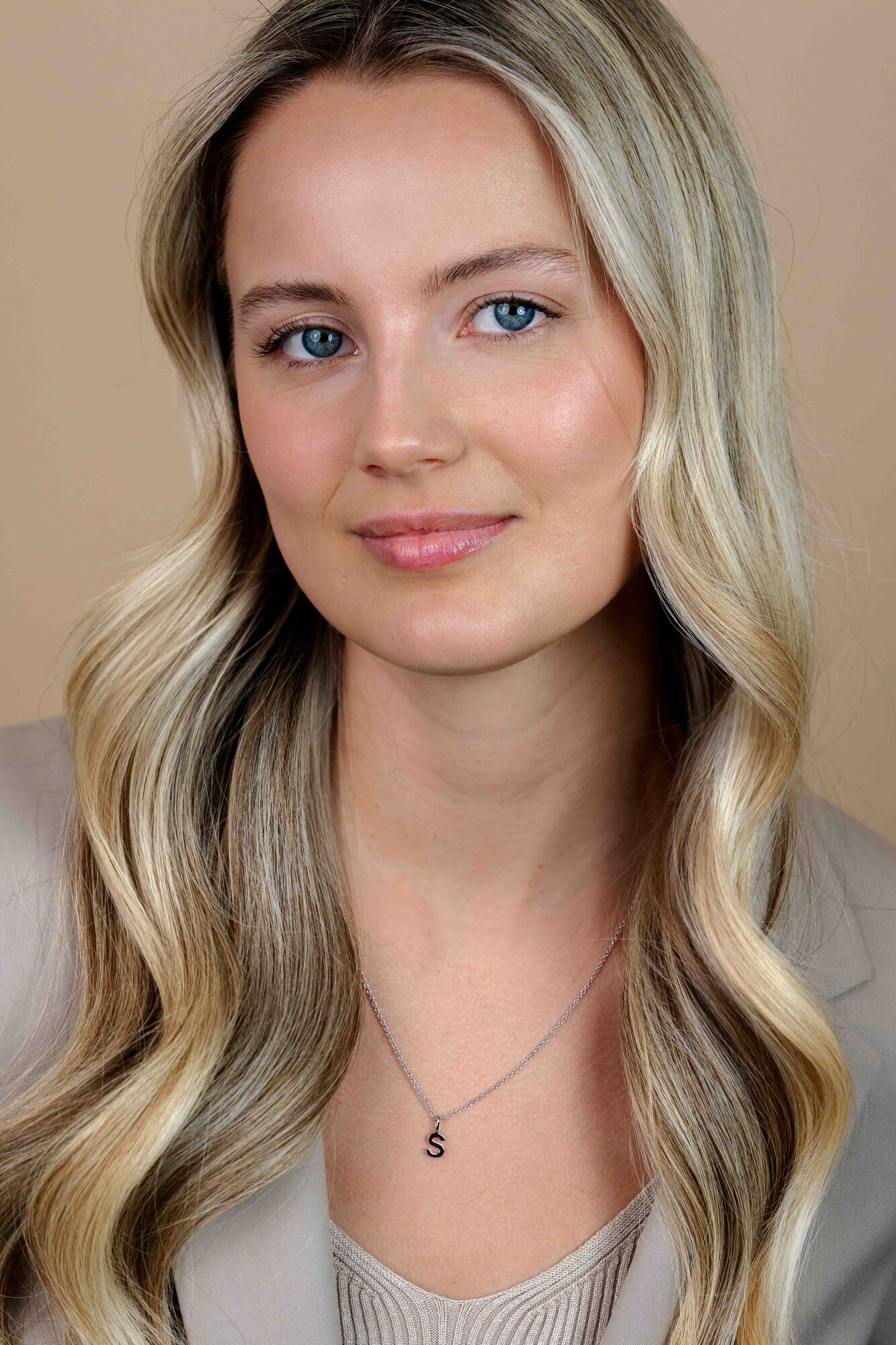 ZINZI zilveren letter hanger S ZIH2140S