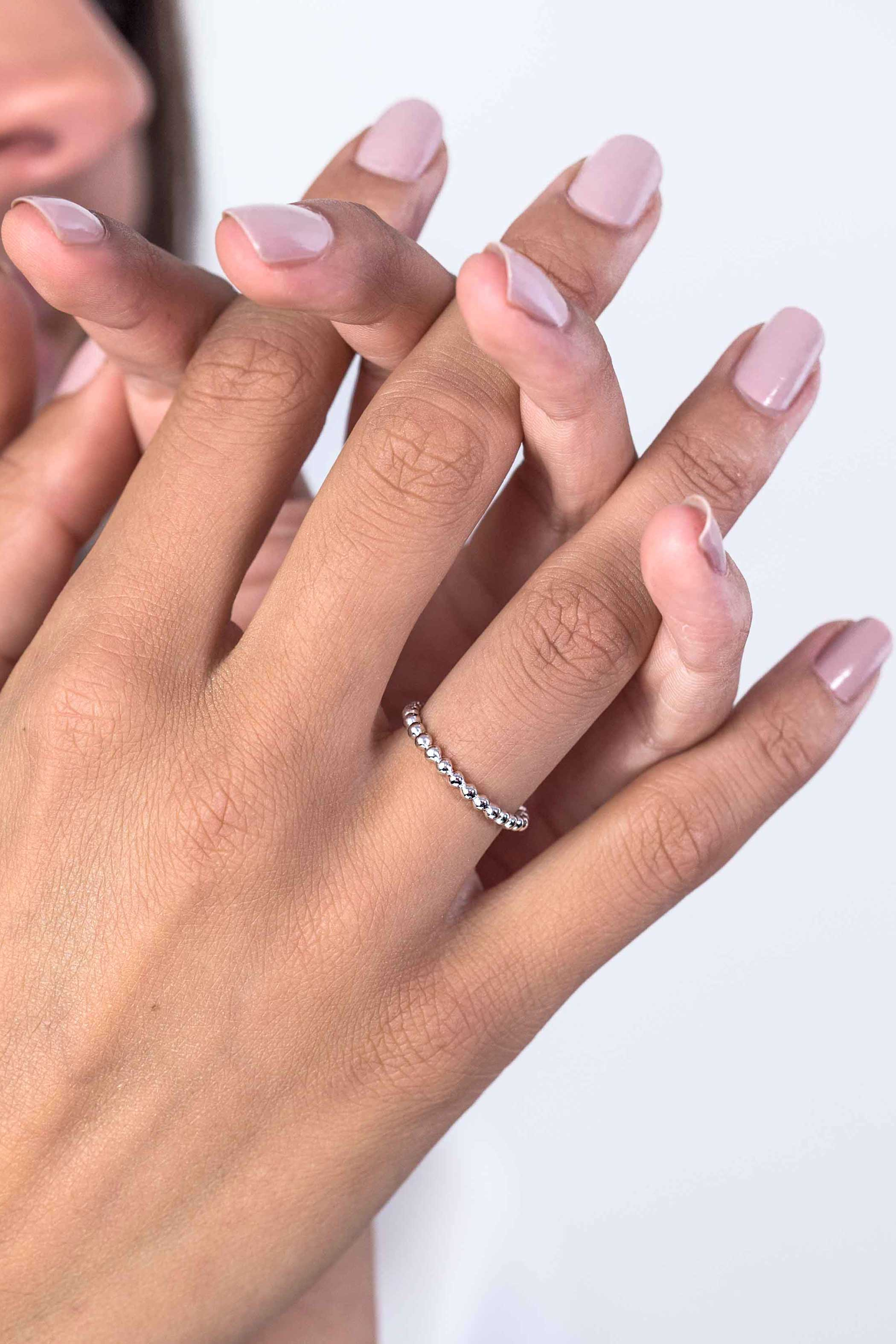 ZINZI zilveren ring glad bol ZIR923C