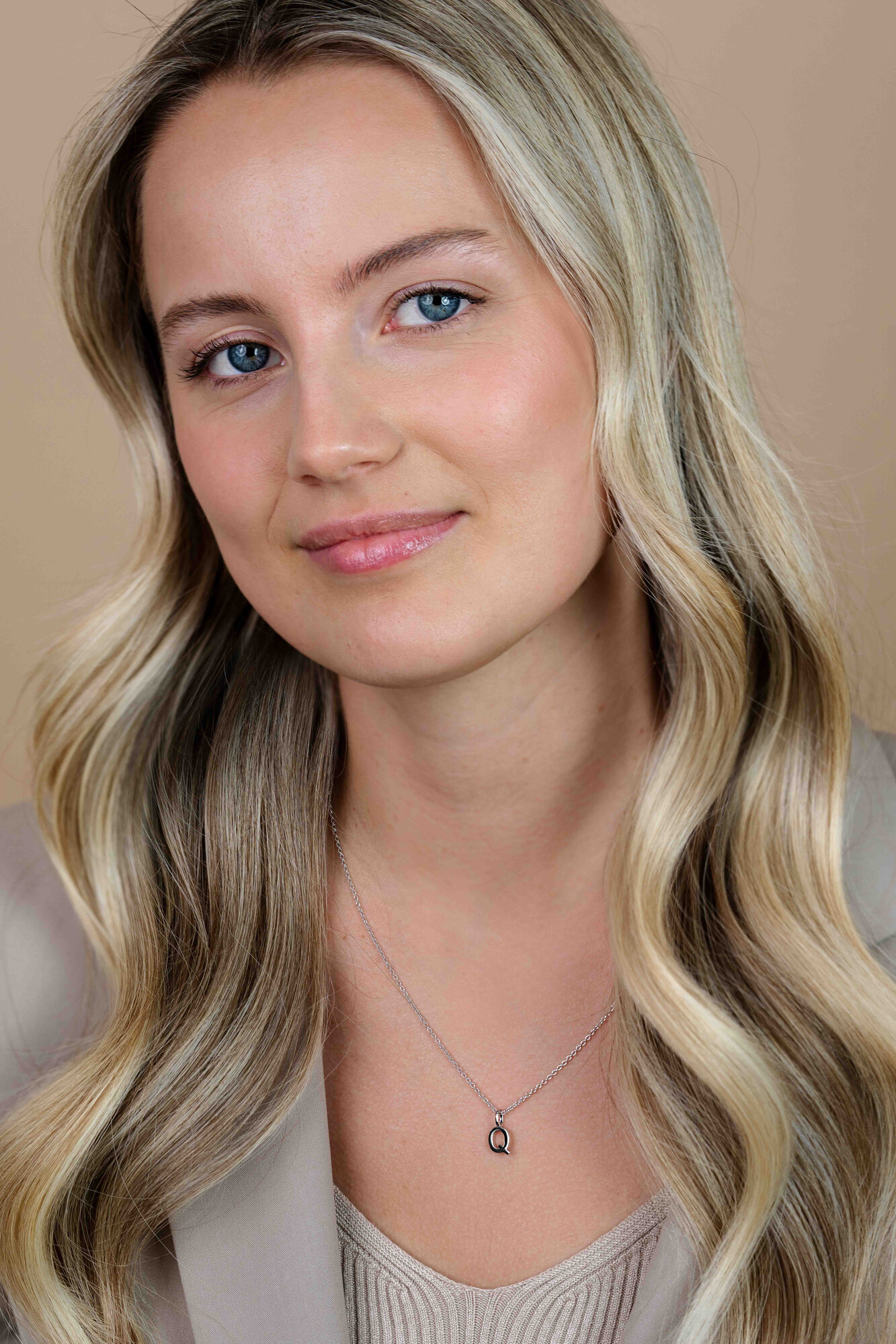 ZINZI zilveren letter hanger Q ZIH2140Q