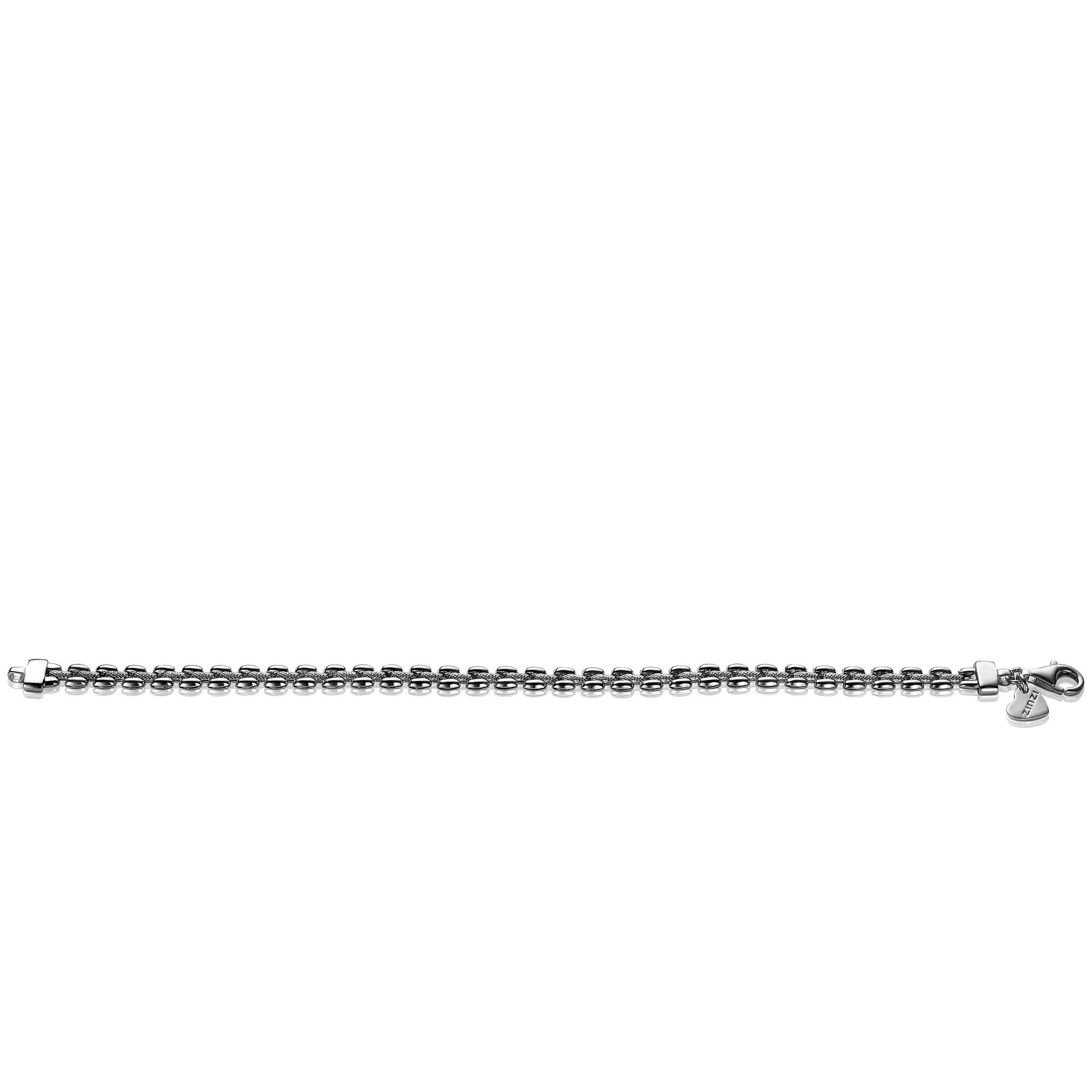ZINZI zilveren luxe armband met rolex-style schakels 5mm ZIA1997