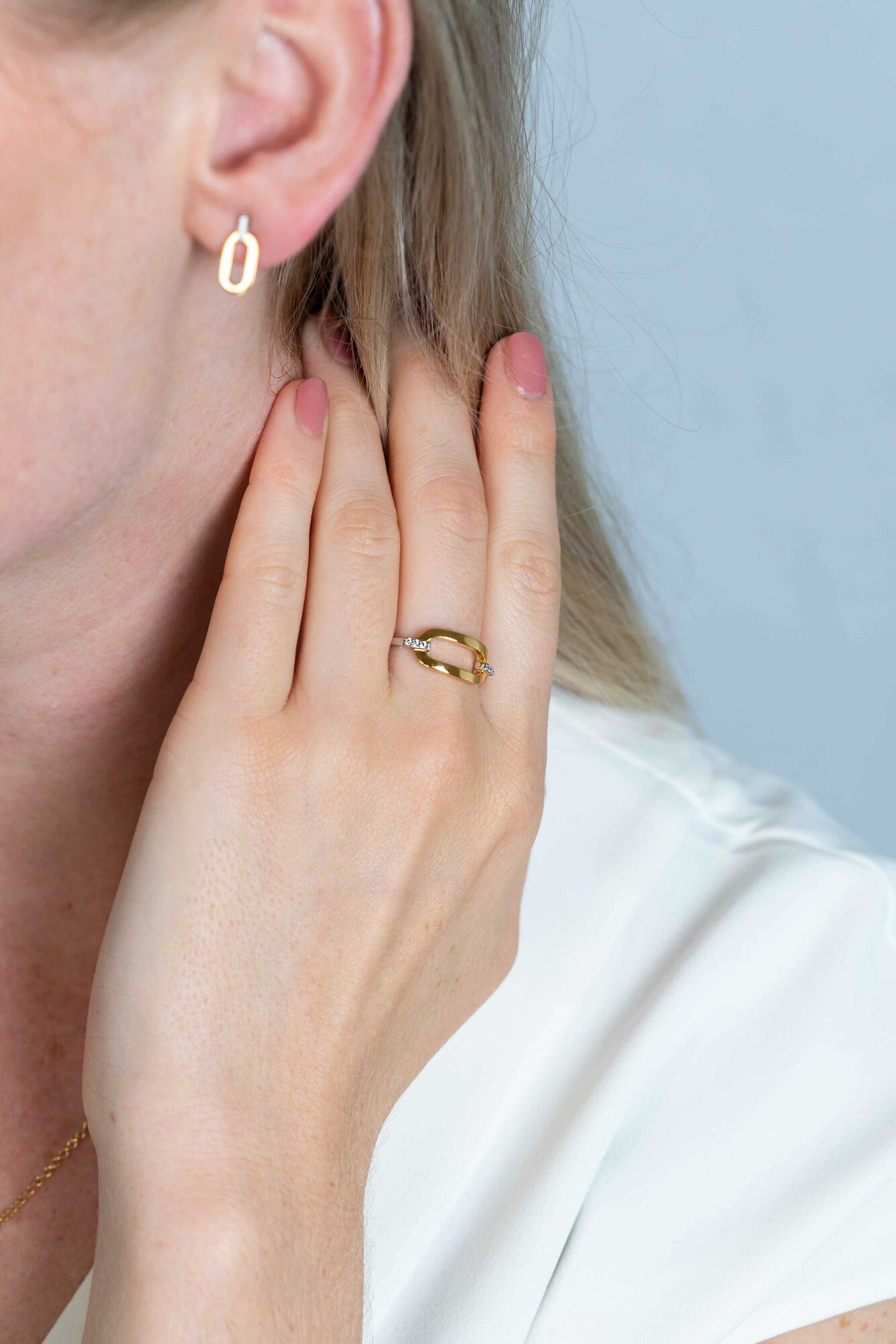 ZINZI zlv. ring gg.verg. ovaal open en zirc. mt.50