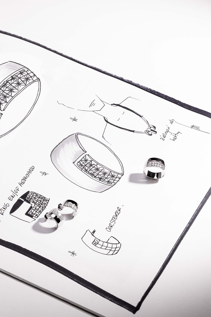 Mart Visser by ZINZI zilveren oorsieraden strak recht 17 x 8mm MVO17
