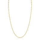 ZINZI Gold 14 karaat gouden massieve marine schakelketting 45cm 2mm breed ZGC577
