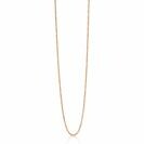 60cm ZINZI zilveren anker ketting rosé verguld ZILC-A60R
