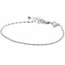 ZINZI zilveren scroll schakel armband (1,6mm breed) waarbij de schakels een dubbele krul/kronkeling maken 17-20cm ZIA2479