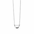 ZINZI zilveren ketting halve maan 40-42cm ZIC1394