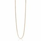 60cm ZINZI zilveren gourmet ketting rosé verguld ZILC-G60R