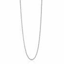 80cm ZINZI zilveren jasseron ketting ZILC-J80