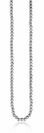 ZINZI zilveren bolletjes ketting 4mm breed 45cm ZIC1010