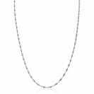 ZINZI zilveren ketting met glinsterende gedraaide schakels 1,9mm breed 43-45cm ZIC2585

