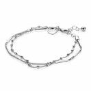 ZINZI zilveren multi-look armband ZIA1461